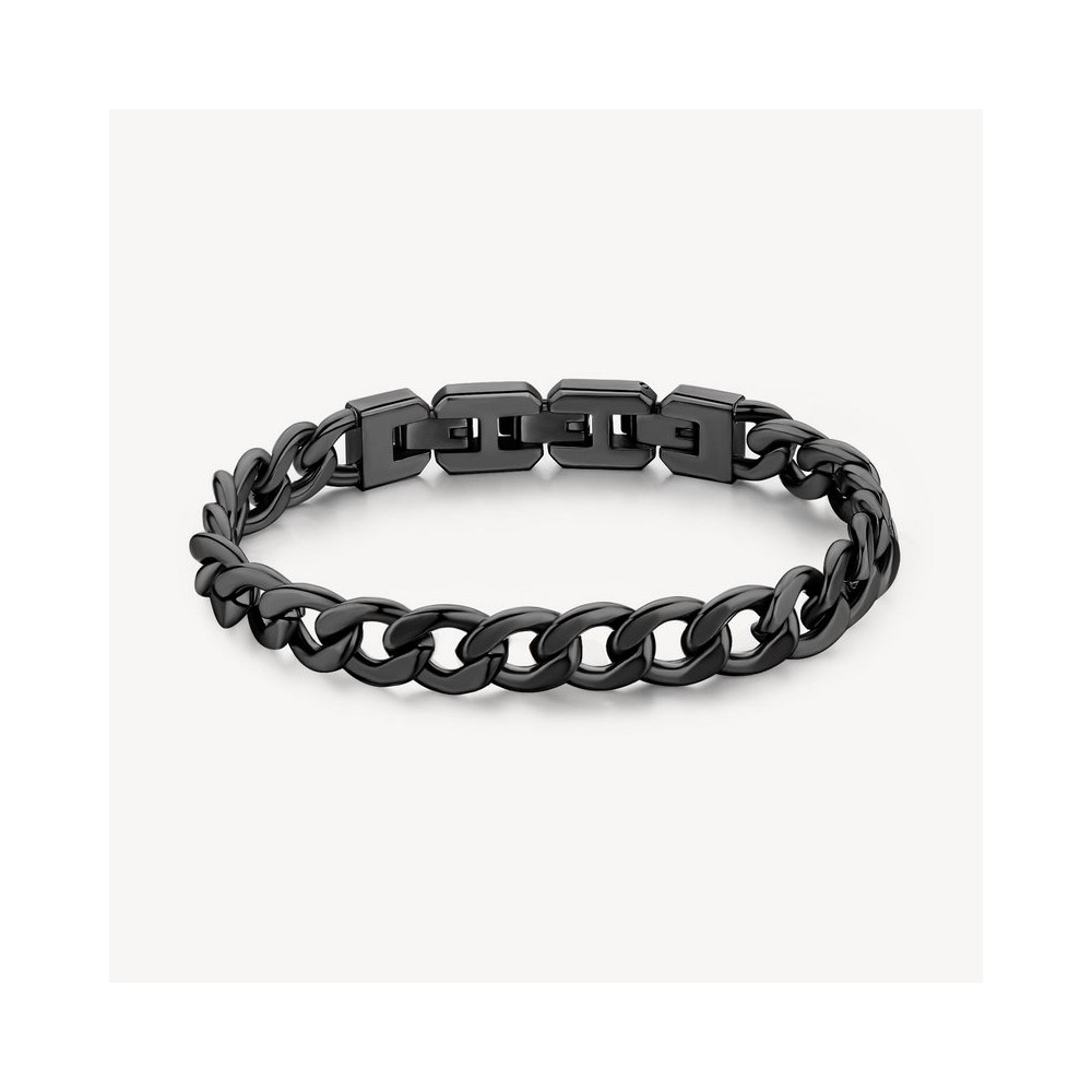 1 - Brosway black chain bracelet INK BIK98 316L steel