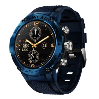 1 - Orologio Smartwatch uomo Smarty Bootcamp blu microfono SW036C