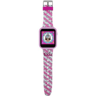 1 - Smartwatch LOL Disney bambina LOL4104 silicone rosa e bianco