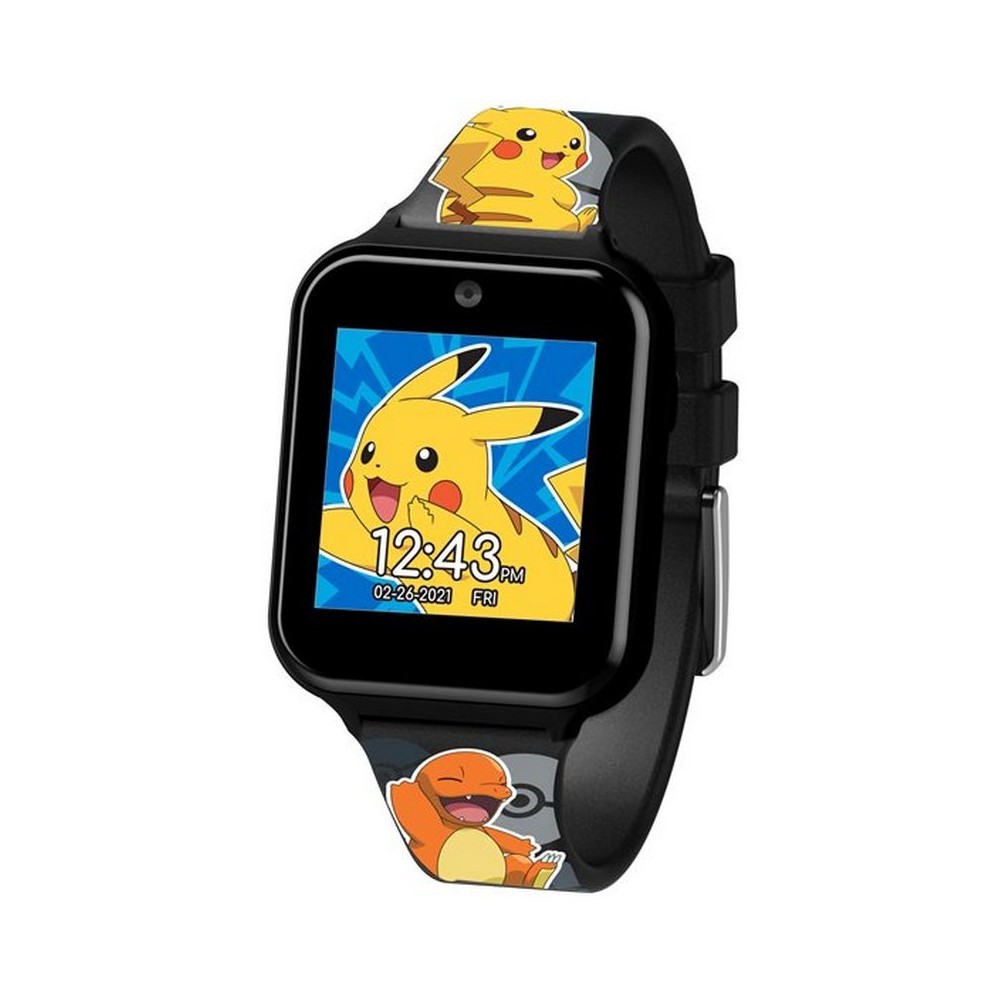 1 - Smartwatch Pokemon Disney bambino POK4231 silicone nero