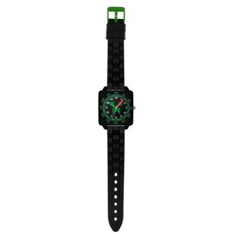 1 - Orologio bambino Minecraft Disney nero MIN9011 silicone