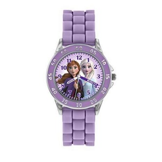 1 - Frozen Disney girl purple watch FZN9505 silicone