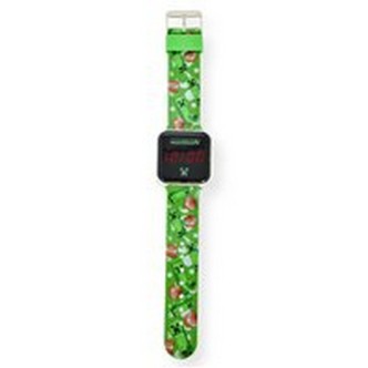 1 - Minecraft LED Disney child watch green MIN4129 silicone