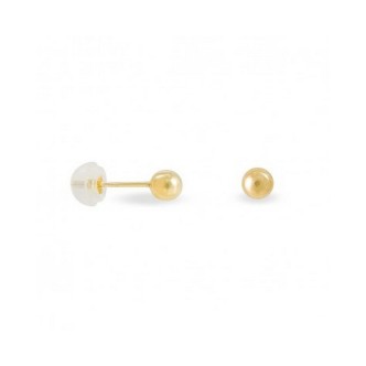 1 - 9Kt Yellow Gold Spheres Woman Earrings Stroili Bon Ton 1401729