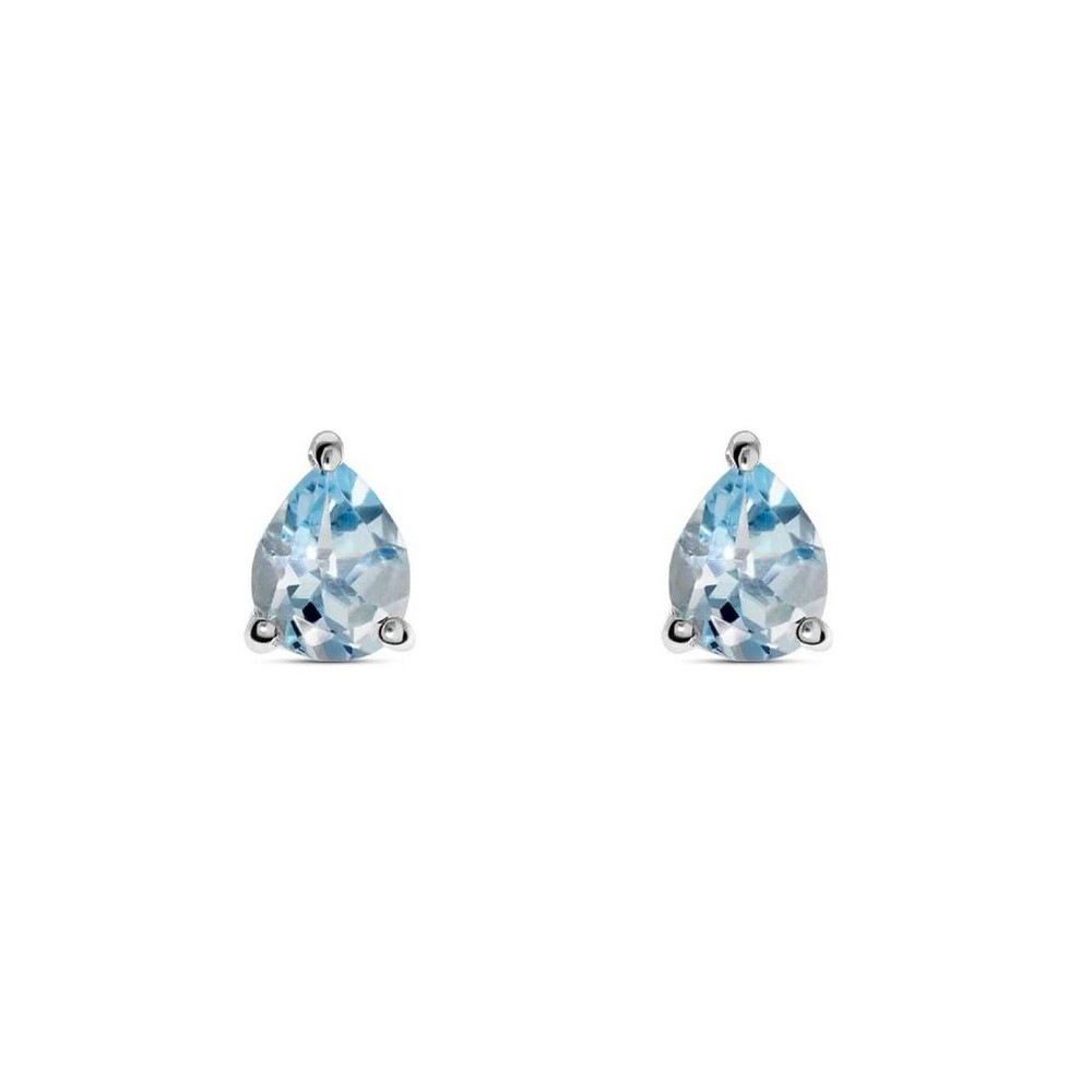 1 - Topaz woman earrings 9Kt White Gold Stroili Amelie 1413214