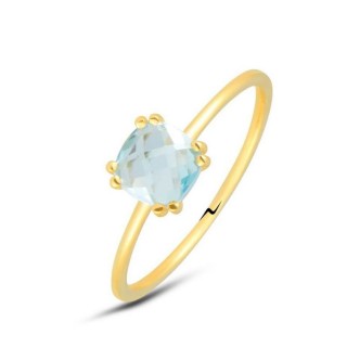 1 - Topaz woman ring 9Kt Yellow Gold Stroili Amelie 1419197