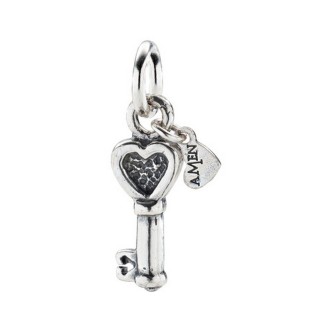 1 - Amen woman key of love charm Silver 925 CH-AM06