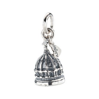 1 - Charm Cupola di San Pietro donna Amen Argento 925 CH-CI03