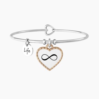 1 - Bracciale donna Kidult Infinito 732074 acciaio 316L collezione Love