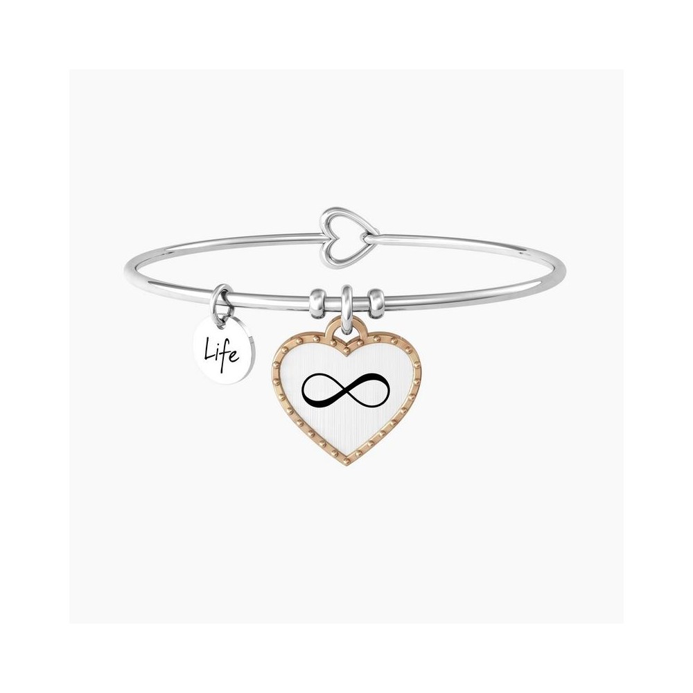 1 - Kidult Infinito 732074 316L steel bracelet Love collection