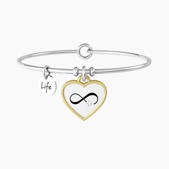 1 - Bracciale donna Kidult Infinito 732075 acciaio 316L collezione Love