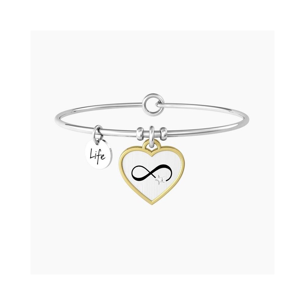 1 - Bracciale donna Kidult Infinito 732075 acciaio 316L collezione Love