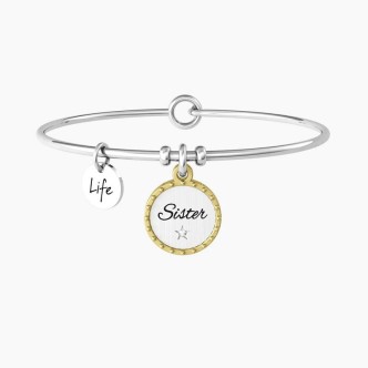 1 - Bracciale donna Kidult SISTER 732087 acciaio 316L collezione Family