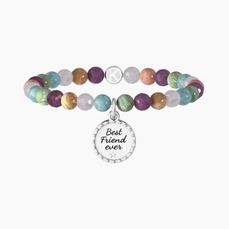 1 - Bracciale donna Kidult Best Friend multicolor 732102 acciaio 316L collezione Love