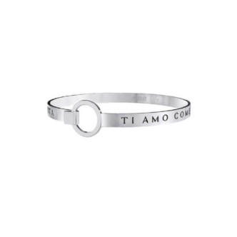 1 - Bracciale Kidult 731278 acciaio 316L con frase collezione Love