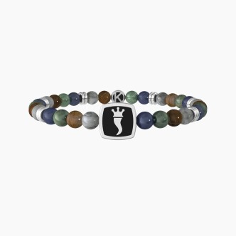 1 - Kidult multicolor cornetto men's bracelet 732122 316L steel Symbols collection