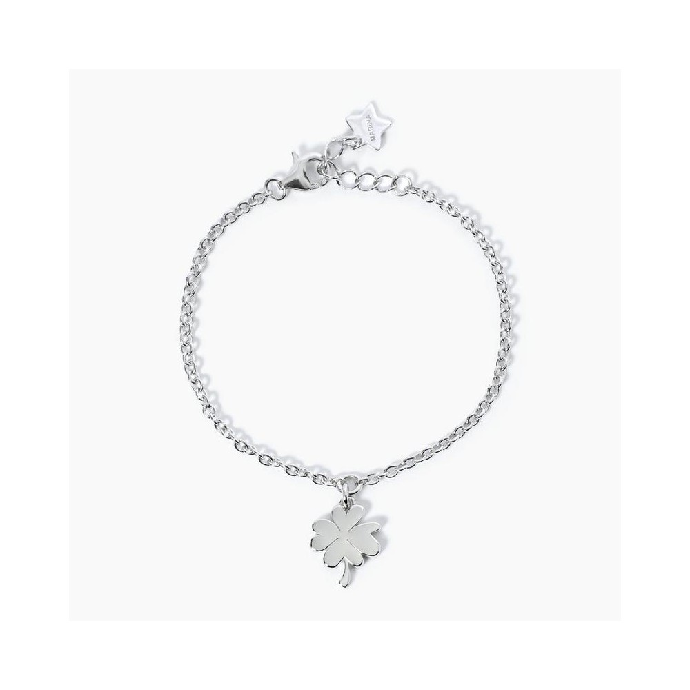 1 - Four-leaf clover girl bracelet 925 Silver Mabina 533614