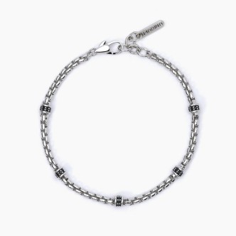 1 - Bracciale uomo catena Argento 925 Mabina 533626