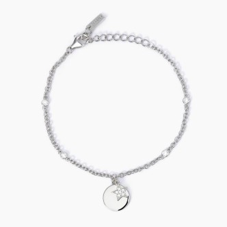 1 - Bracciale donna stella Mabina Argento 925 con zirconi 533640