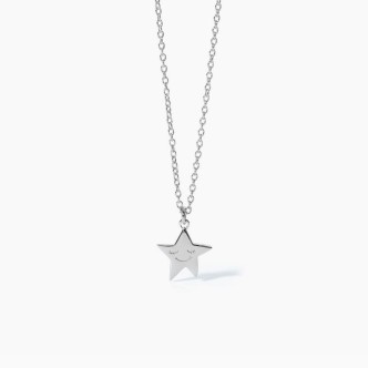 1 - Mabina girl star necklace Silver 925 553481