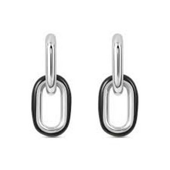 1 - Stroili Lady Code women's steel earrings with enamel 1682743