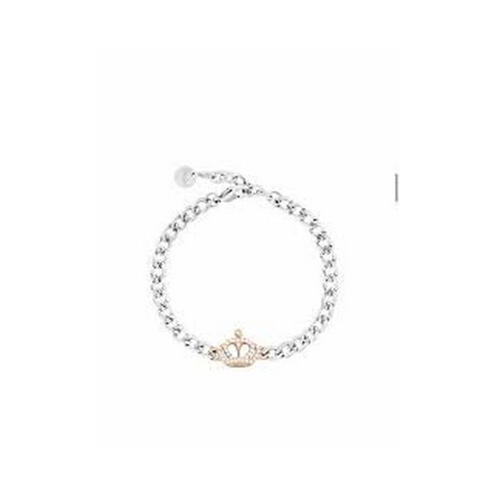 1 - Stroili Lady Code crown chain bracelet with crystals 1682939