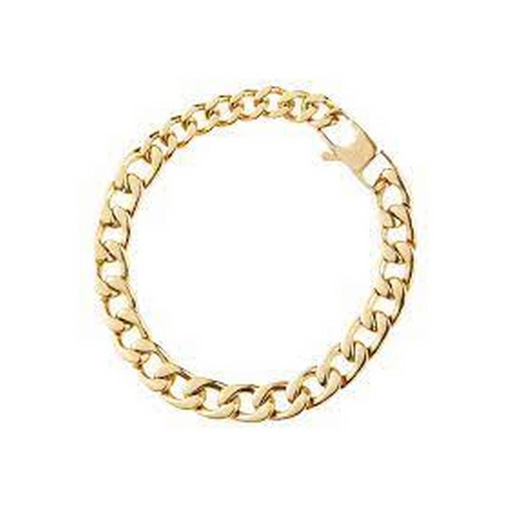 1 - Breil Block Chain TJ3257 golden chain man bracelet