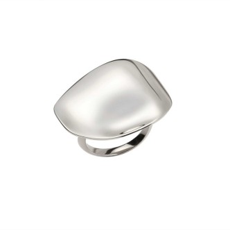 1 - Breil B Whisper oval woman ring steel TJ3242