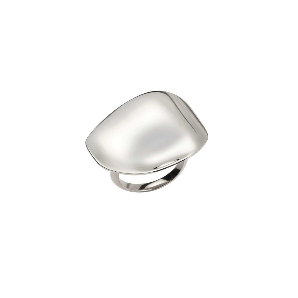 1 - Breil B Whisper oval woman ring steel TJ3242