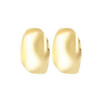 1 - Breil B Whisper gold oval women's earrings TJ3231 steel