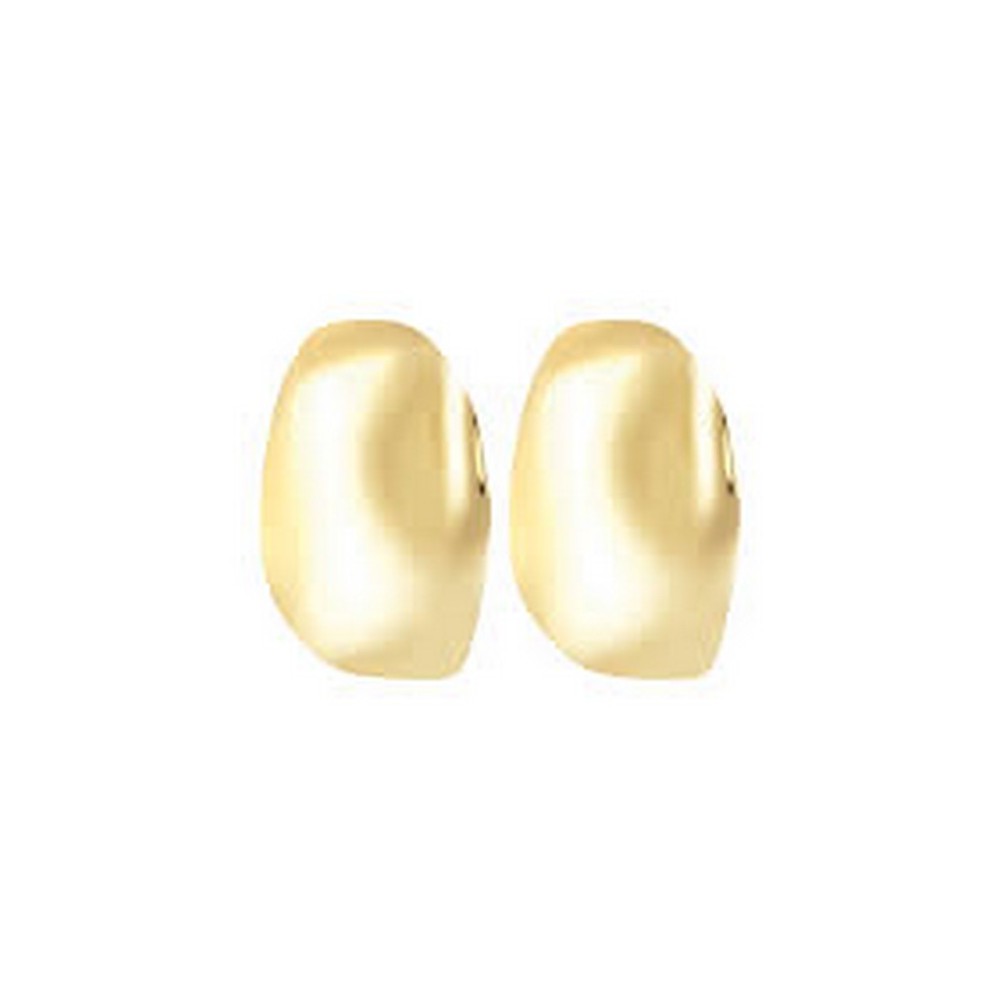 1 - Breil B Whisper gold oval women's earrings TJ3231 steel