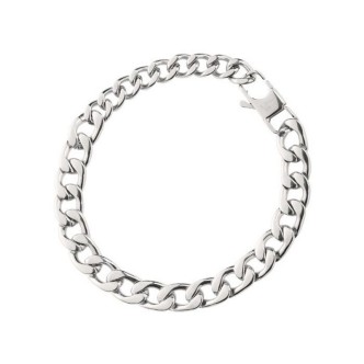 1 - Bracciale uomo catena Breil Block Chain TJ3256 acciaio 316L