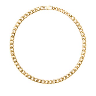 1 - Breil Block Chain TJ3260 golden chain man necklace in 316L steel