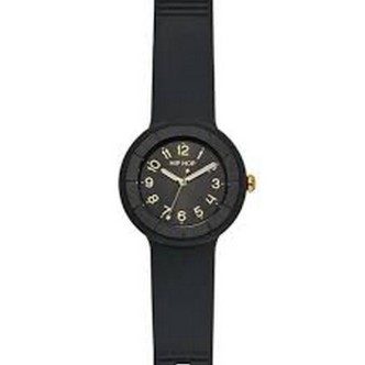 1 - Women's Hip Hop Hero.Dot Watch Black silicone HWU1119