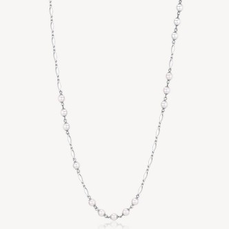 1 - Brosway Affinity steel woman necklace with pearls BFF156