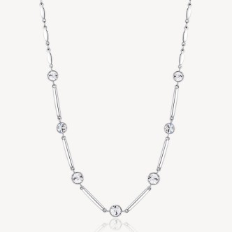 1 - Collana donna Brosway Affinity acciaio con cristalli BFF158