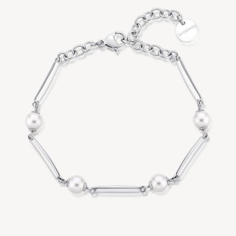 1 - Brosway Affinity steel woman bracelet with pearls BFF164