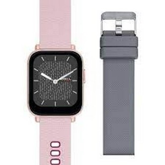 1 - Smartwatch donna Breil Tribe SBT-1 silicone rosa EW0602 doppio cinturino