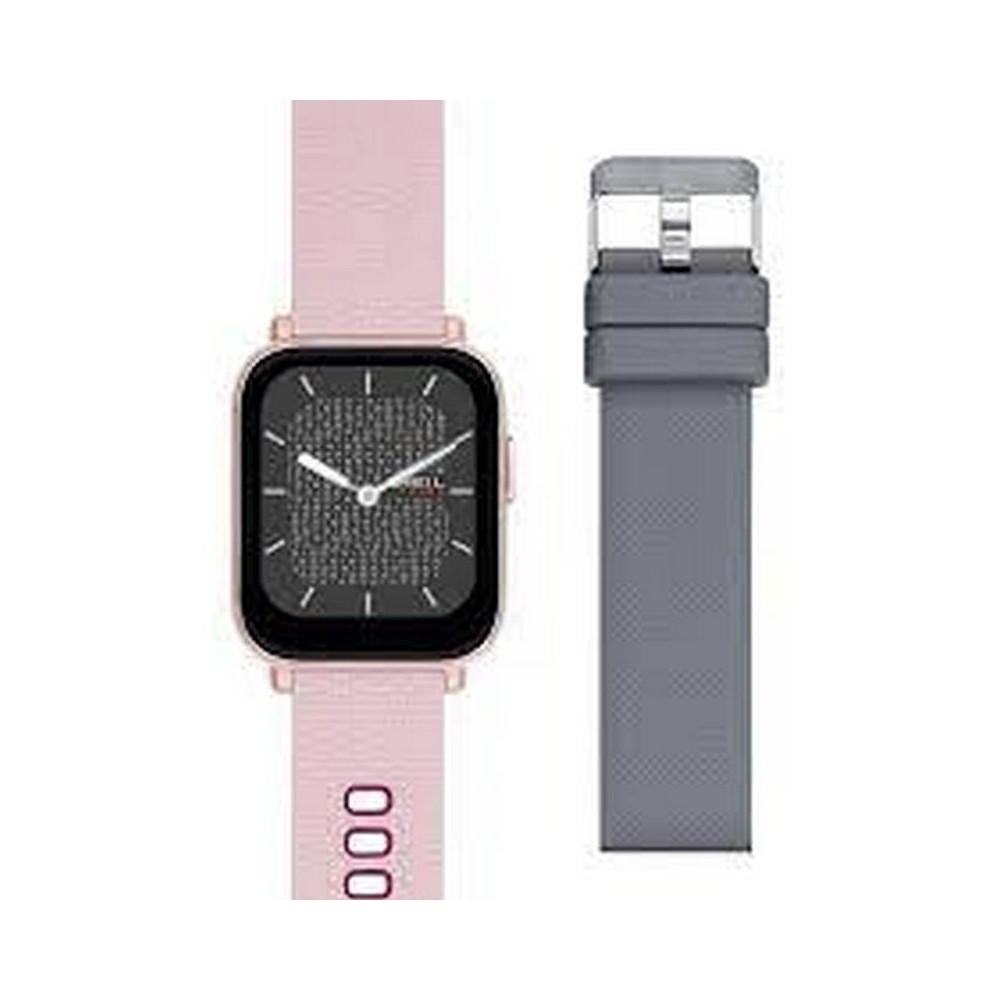 1 - Smartwatch donna Breil Tribe SBT-1 silicone rosa EW0602 doppio cinturino