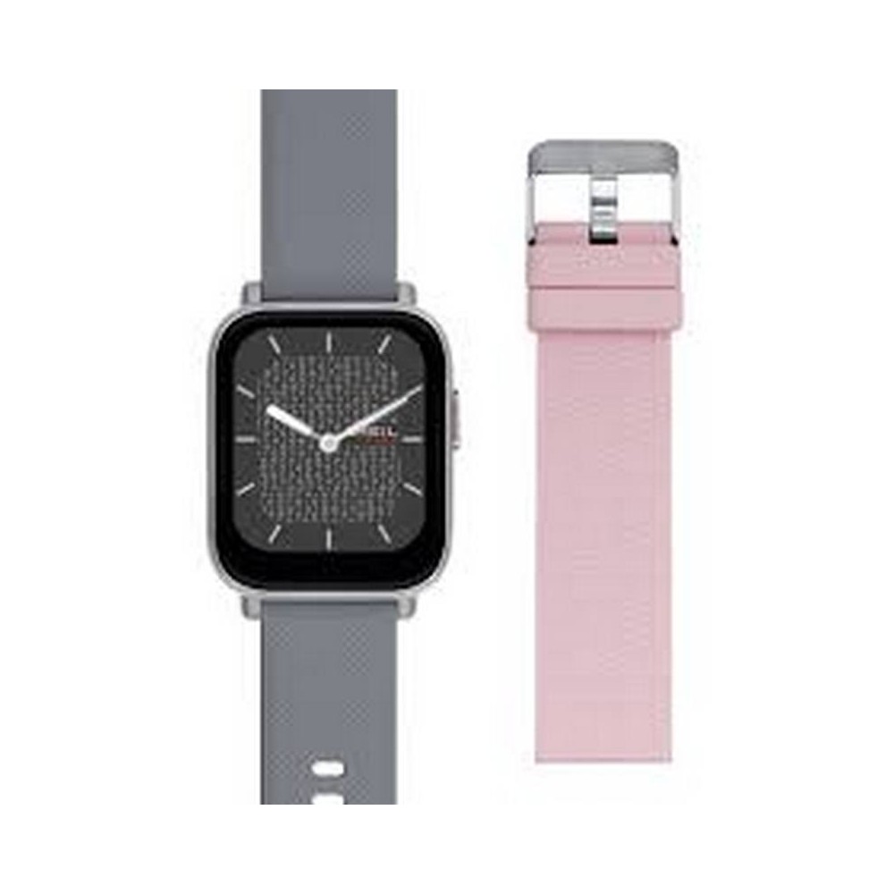 1 - Smartwatch unisex Breil Tribe SBT-1 silicone grigio EW0605 doppio cinturino