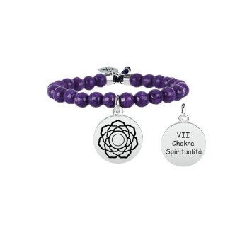 1 - Kidult 231515 bracelet in 316L steel with Giada stone, Spirituallity collection