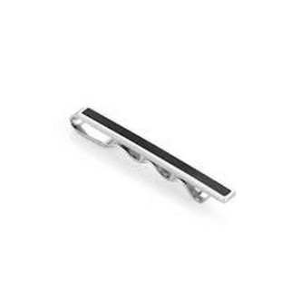 1 - Men's tie clip Nomination STRONG steel with diamonds 028311/002