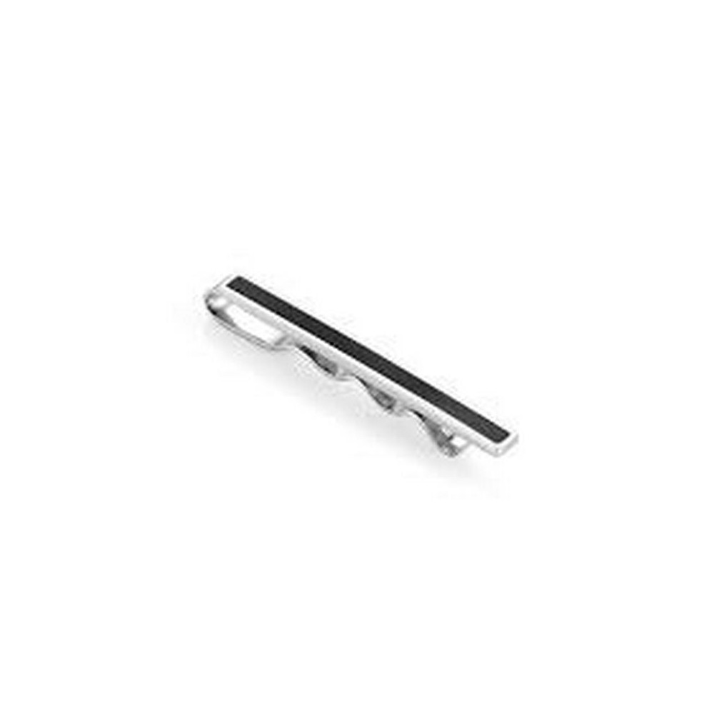 1 - Men's tie clip Nomination STRONG steel with diamonds 028311/002