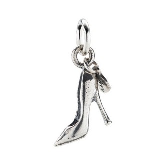 1 - Charm scarpetta donna Amen Argento 925 CH-FAS03