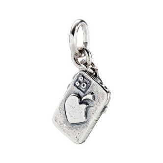 1 - Amen cell phone charm 925 Silver CH-FAS04