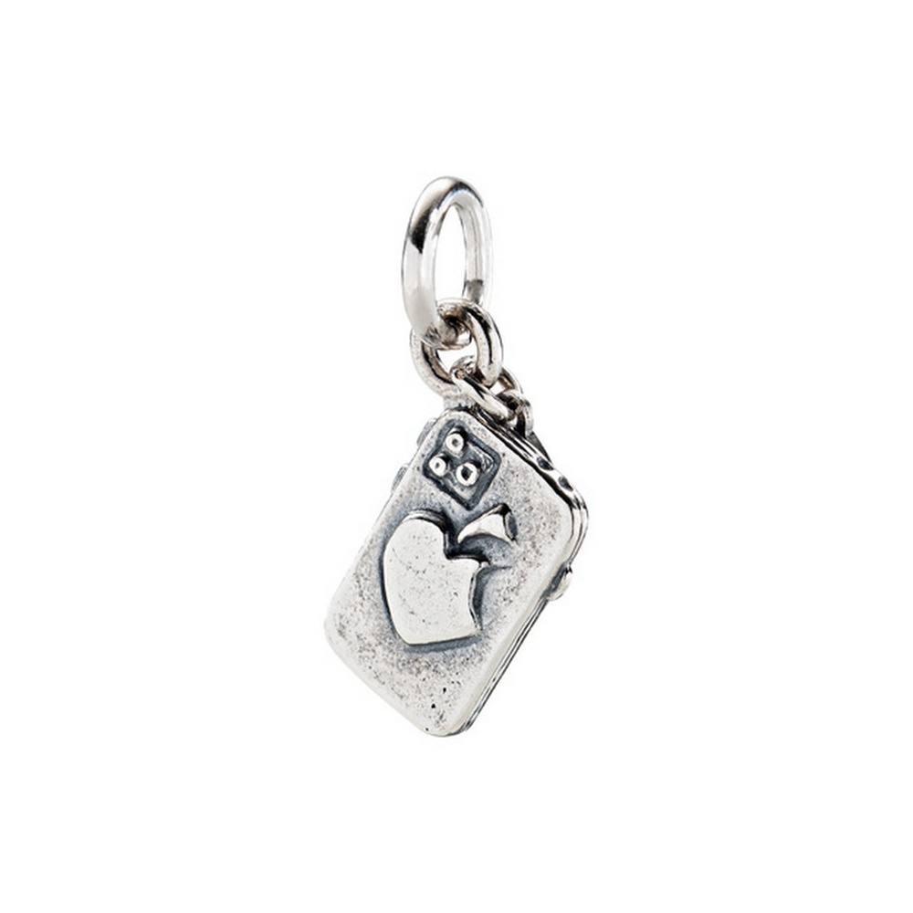 1 - Amen cell phone charm 925 Silver CH-FAS04