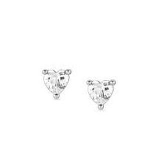 1 - Nomination heart light point woman earrings 925 silver with zircons 149205/009