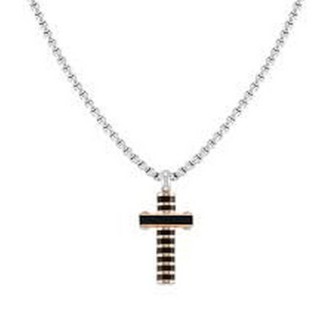 1 - Man cross necklace Nomination STRONG steel 028303/029