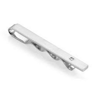 1 - Men's tie clip Nomination STRONG steel with diamonds 028312/008