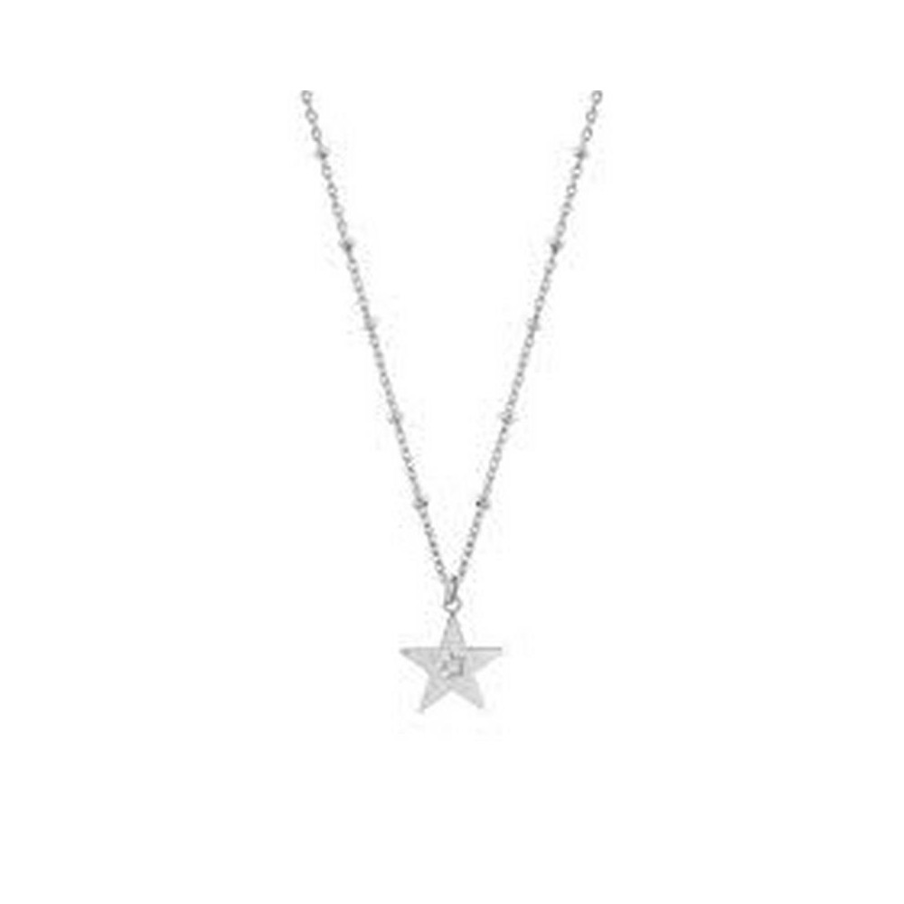 1 - Collana cuore donna Nomination Mon Amour acciaio con cristalli 027254/022